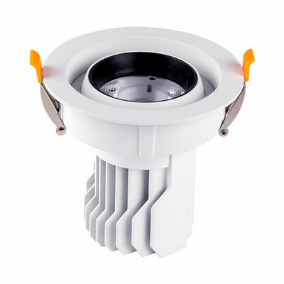 kwaliteit  3W 5W 60mm Ceiling Indoor LED Spotlights 0V To 10V DALI Dimming fabriek